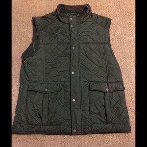 Men’s Fish Hippie Quilted Vest Size Large